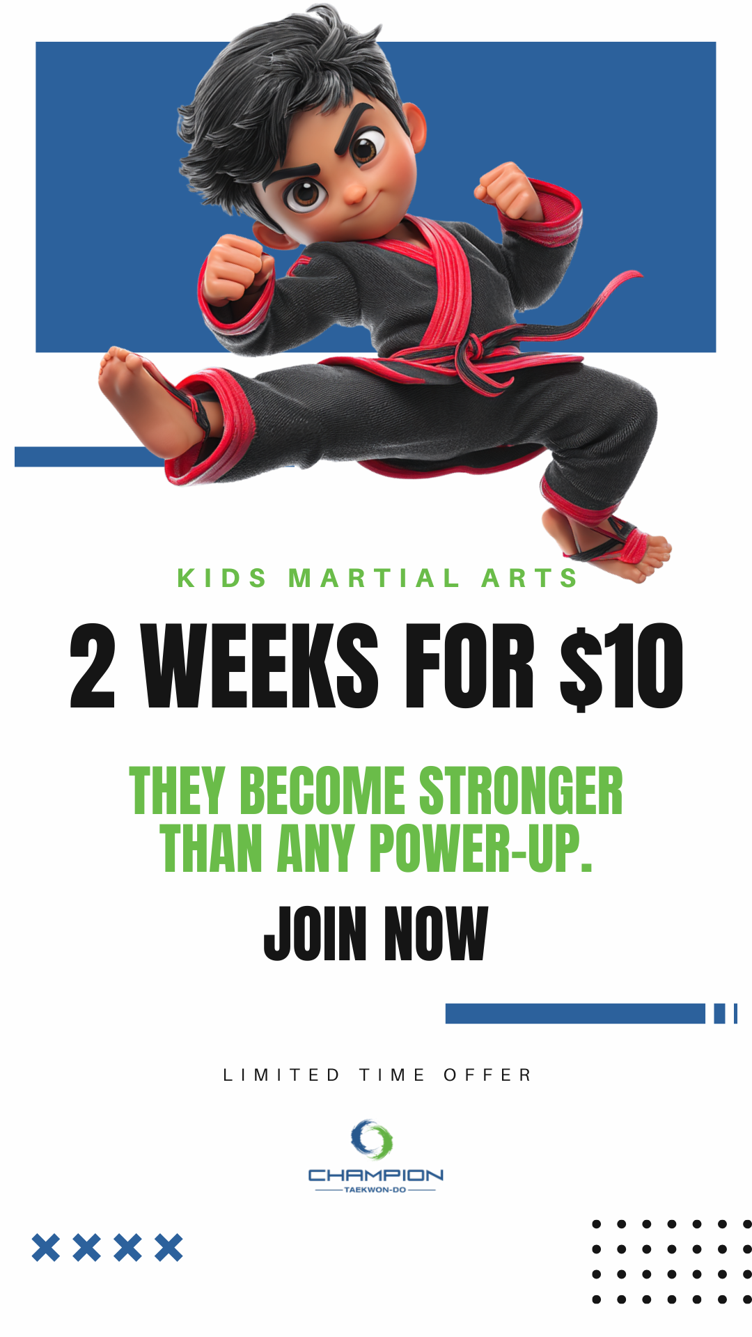 Champion Taekwon-Do & Fitness Facebook ad