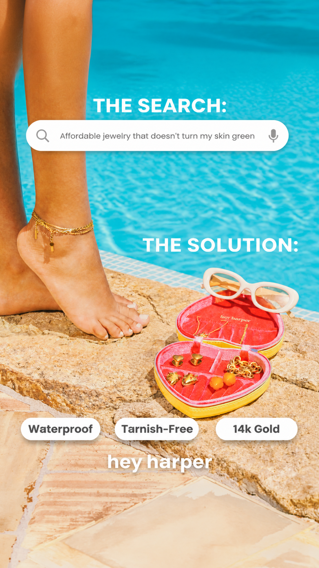 Hey Harper Facebook ad: Jewelry Subscription