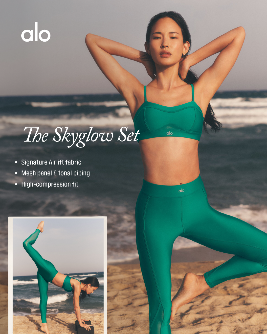 Alo Yoga Facebook ad