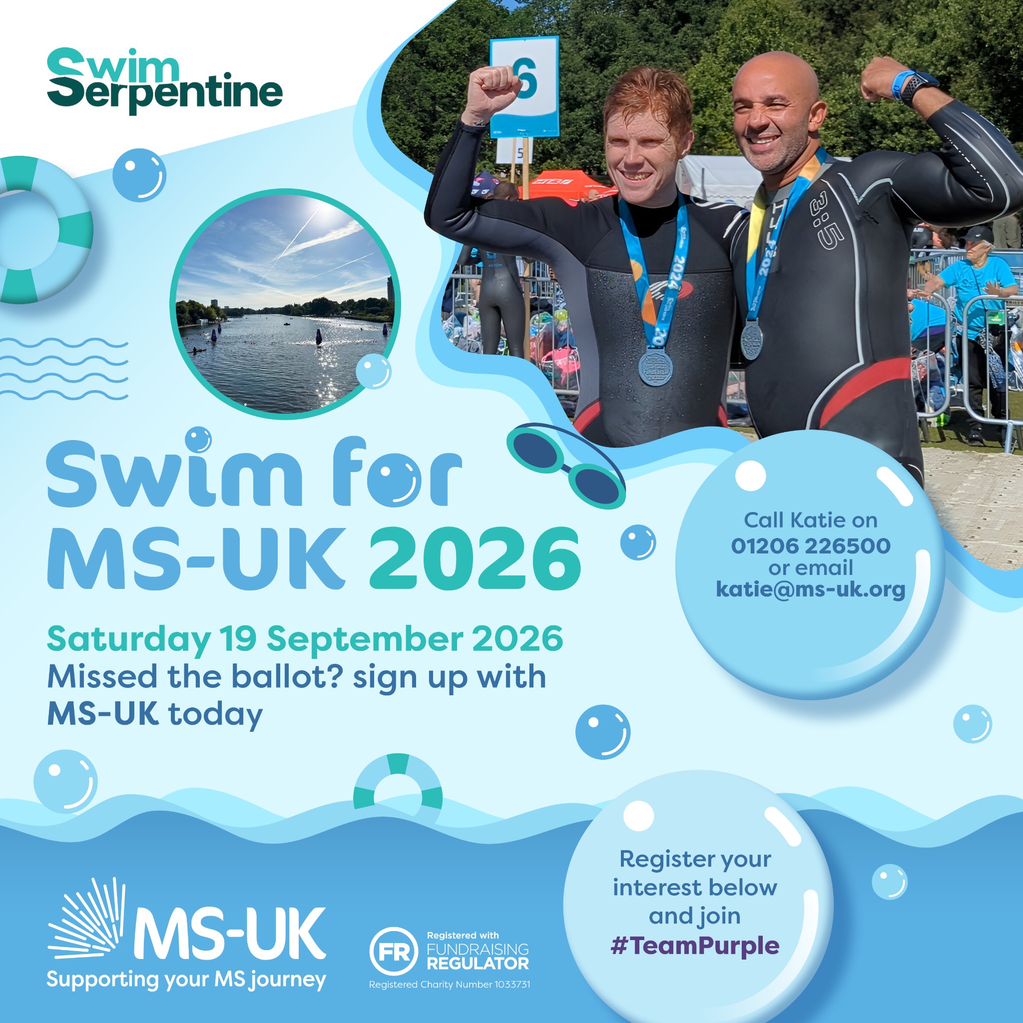 MS-UK Facebook ad: Swim Serpentine 2026