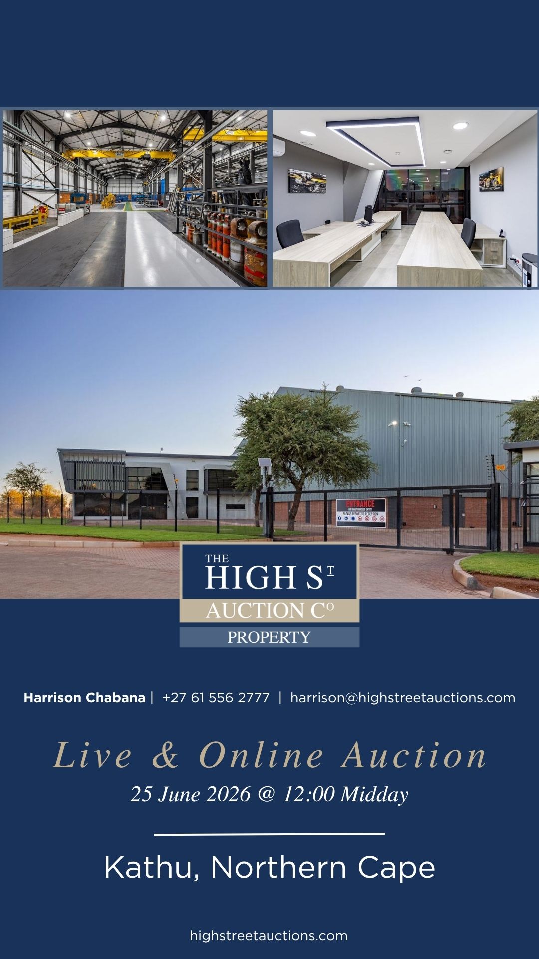 The High St Auction Co. Facebook ad