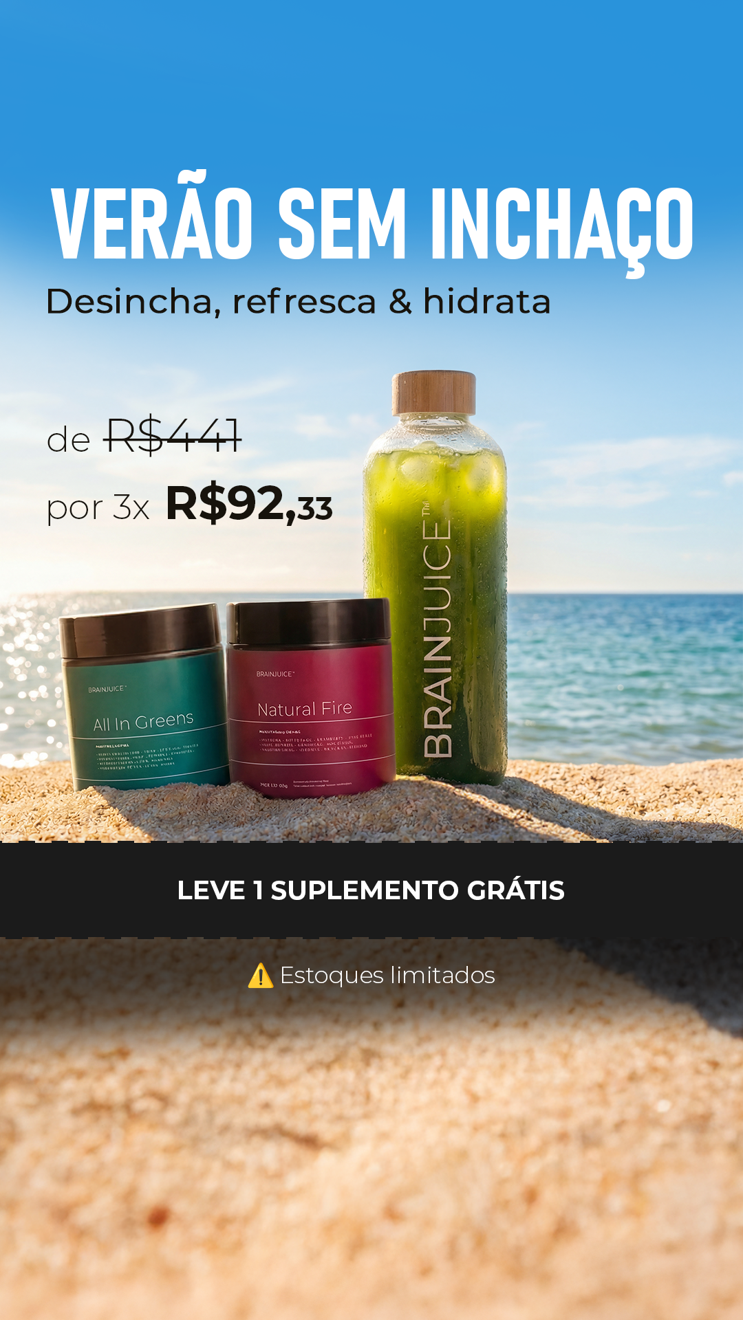 BrainJuice Facebook ad