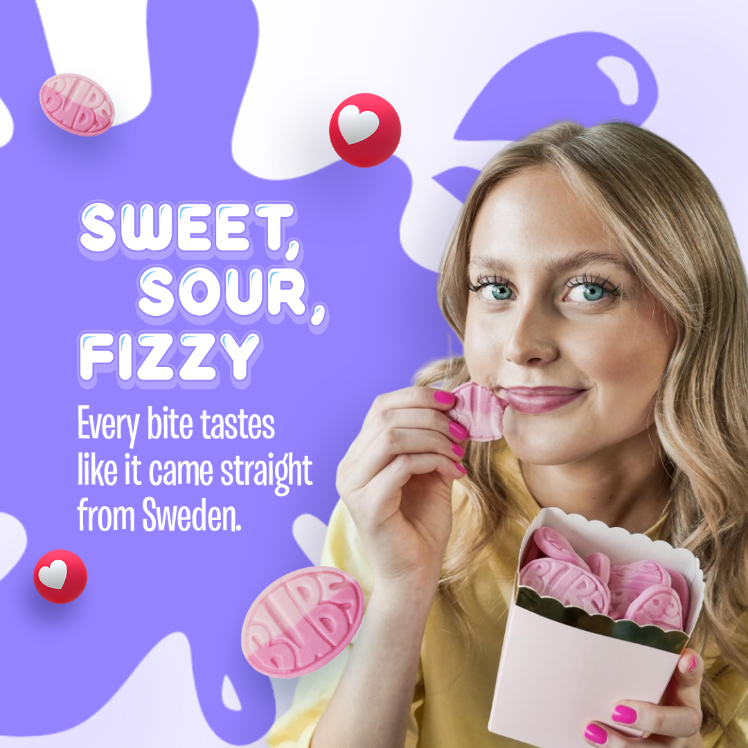 Swedish Candy Land Facebook ad