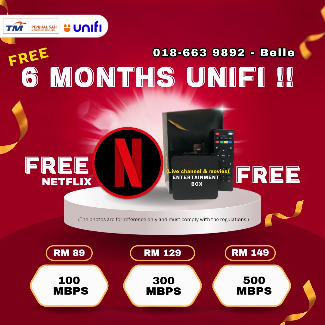 TM UNIFI Facebook ad: Daftar Unifi dapat