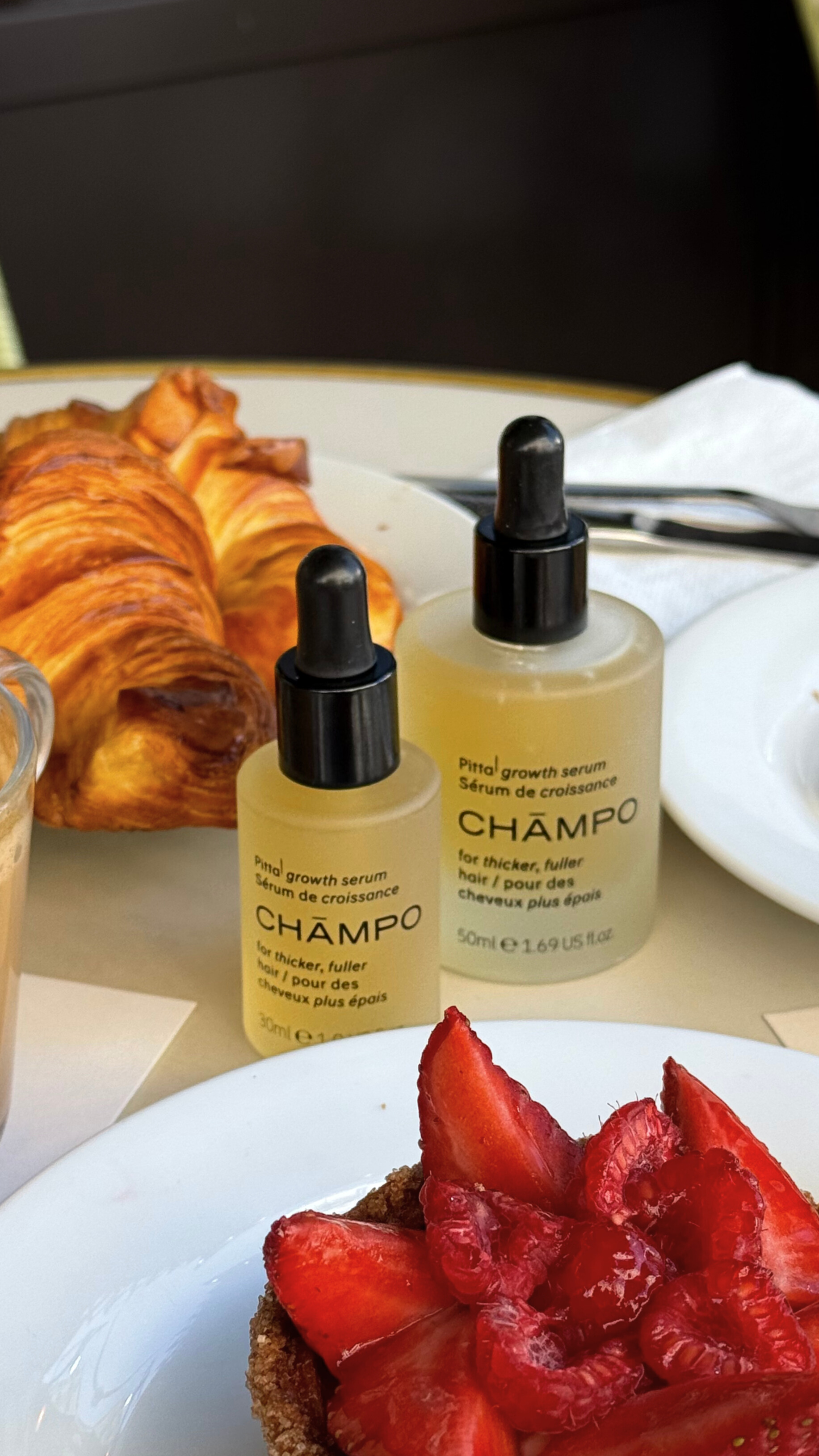 Chāmpo Haircare Facebook ad