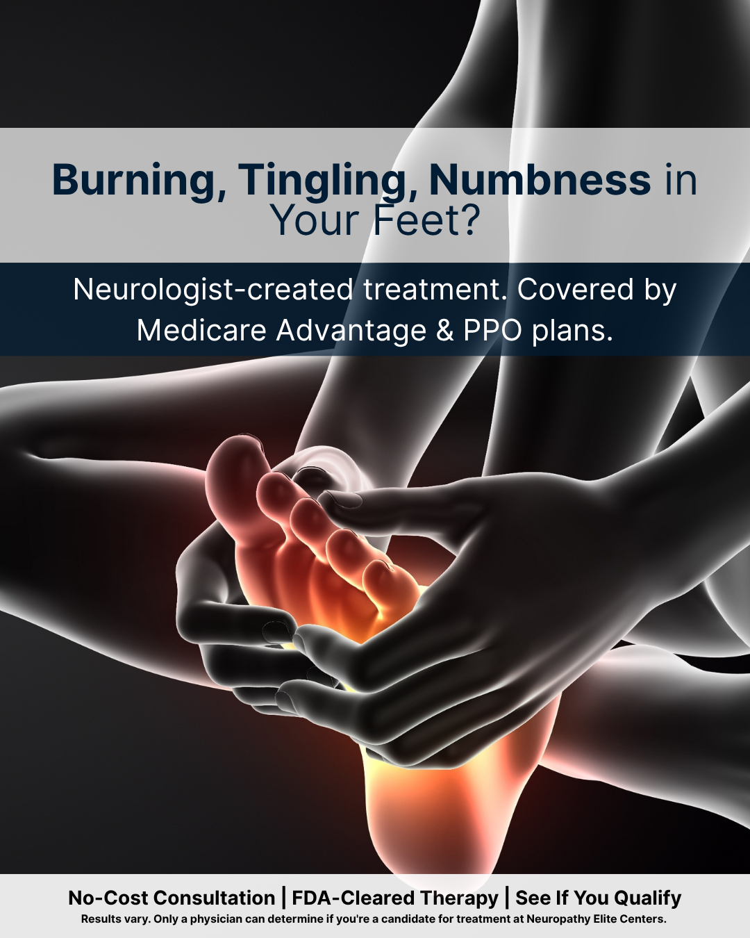 Neuropathy Elite Centers of Wisconsin Facebook ad