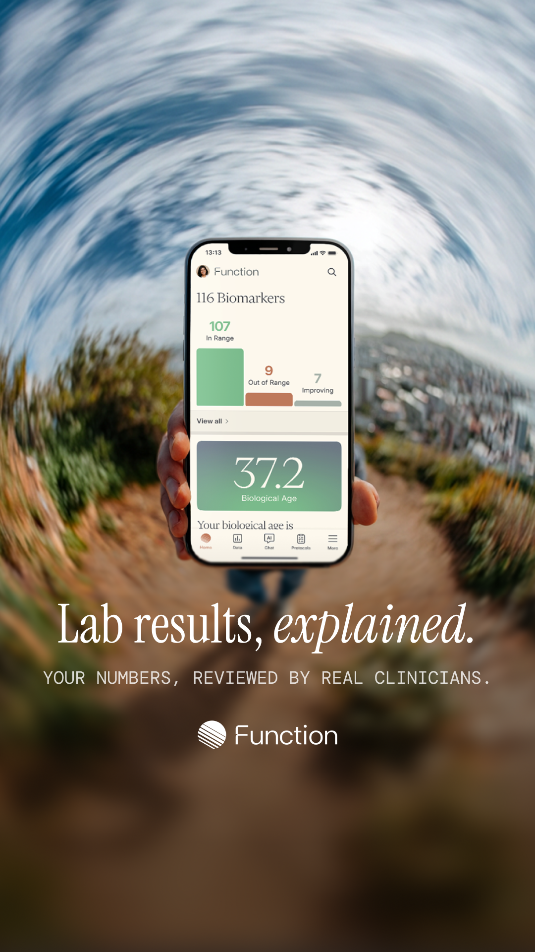 Function Health Facebook ad