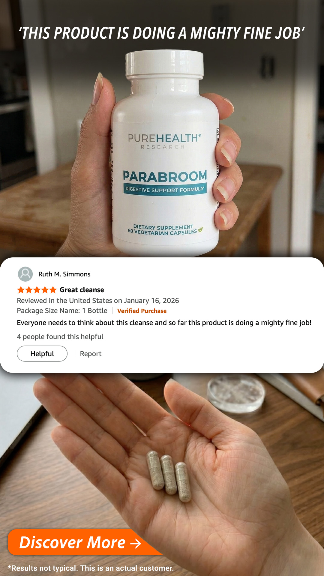 PureHealth Research Facebook ad