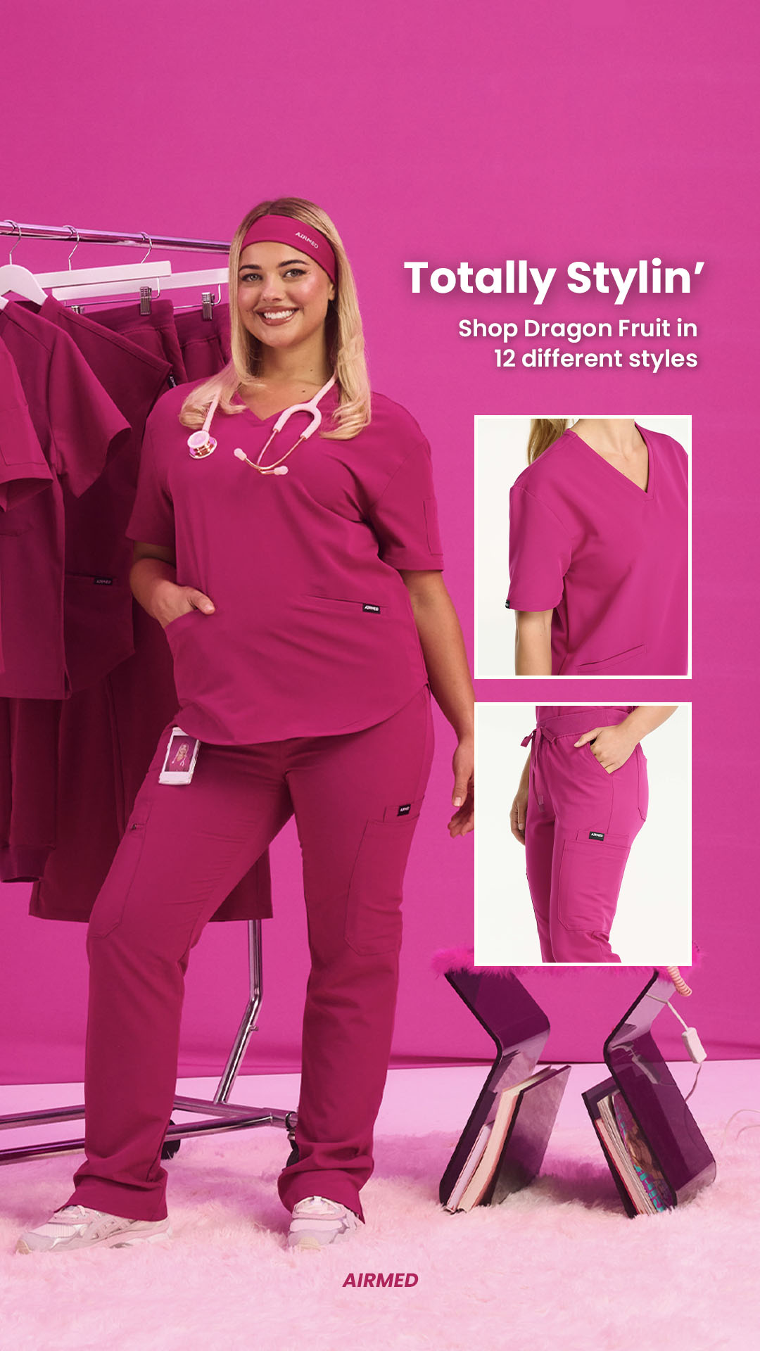 Airmed Scrubs Facebook ad