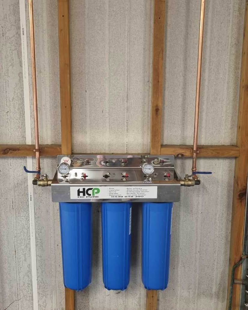 Bede Mcnamara Facebook ad: 3 Stage Whole house water filters