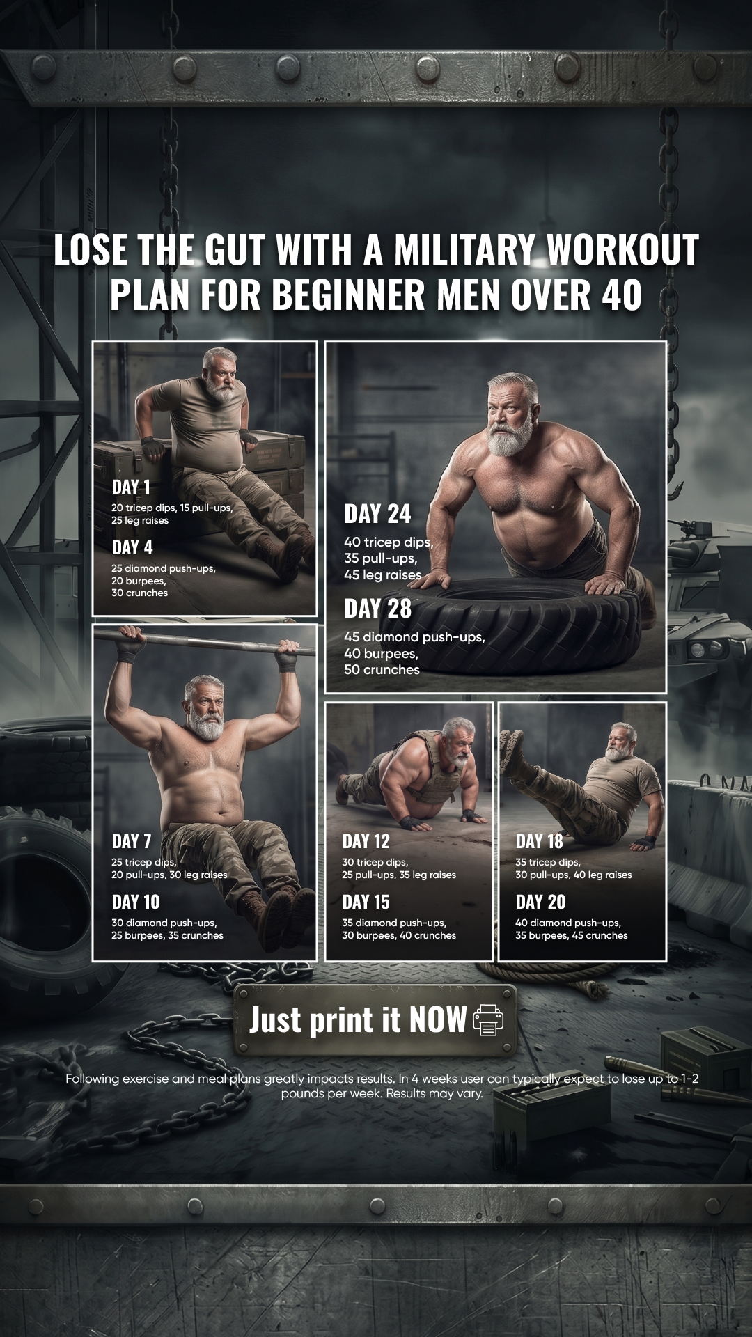 21 Day Challenge Facebook ad