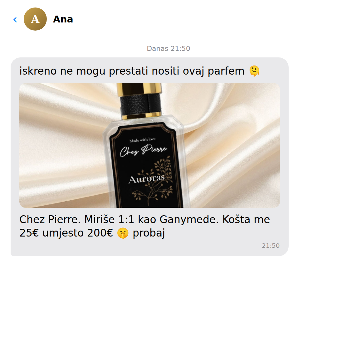 Chez Pierre Hrvatska Facebook ad