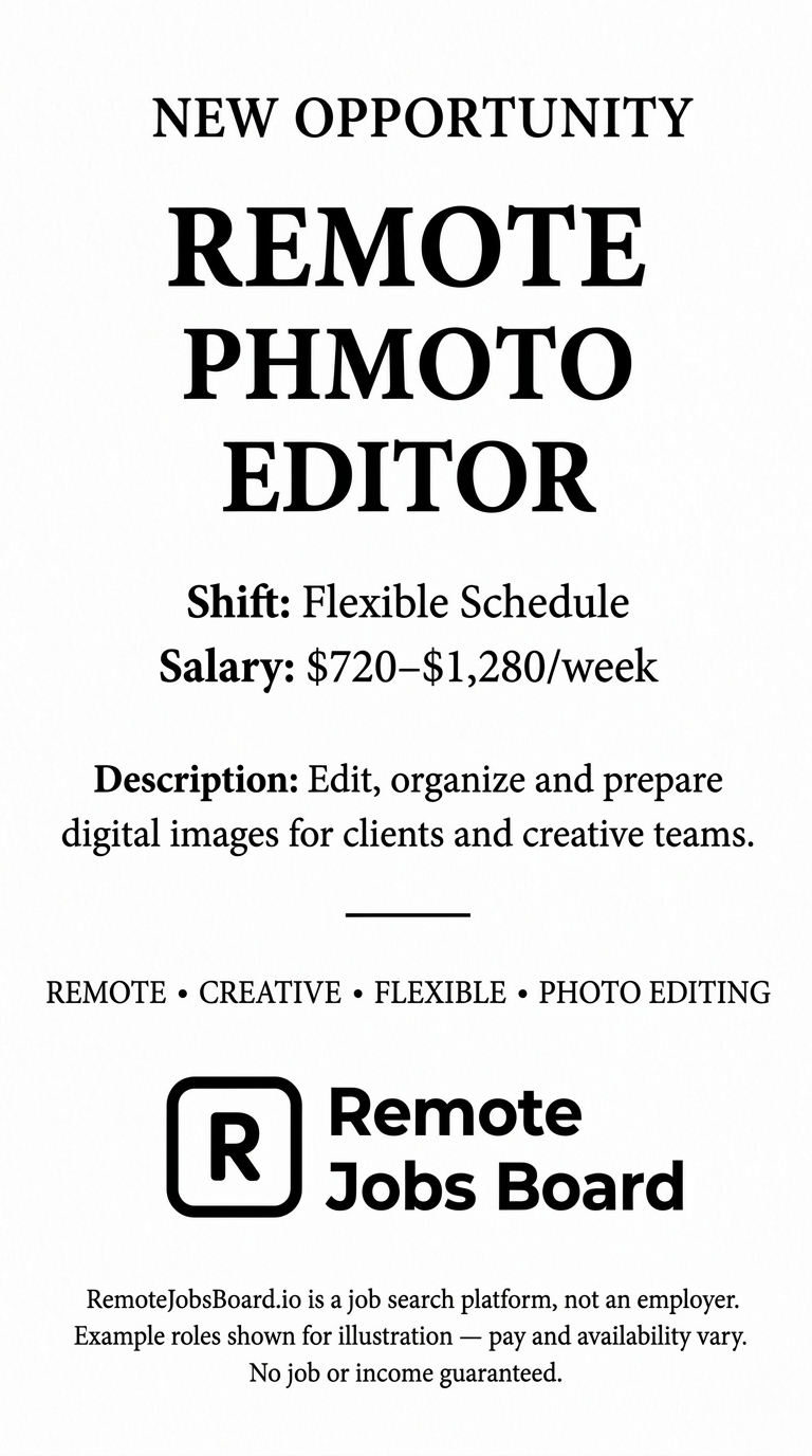 Remote Jobs Board - Work From Anywhere Facebook ad