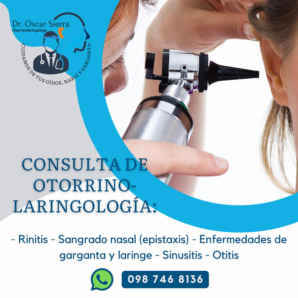 Consultorio de Otorrinolaringología - Dr. Oscar Sierra Facebook ad from Apr 15, 2024