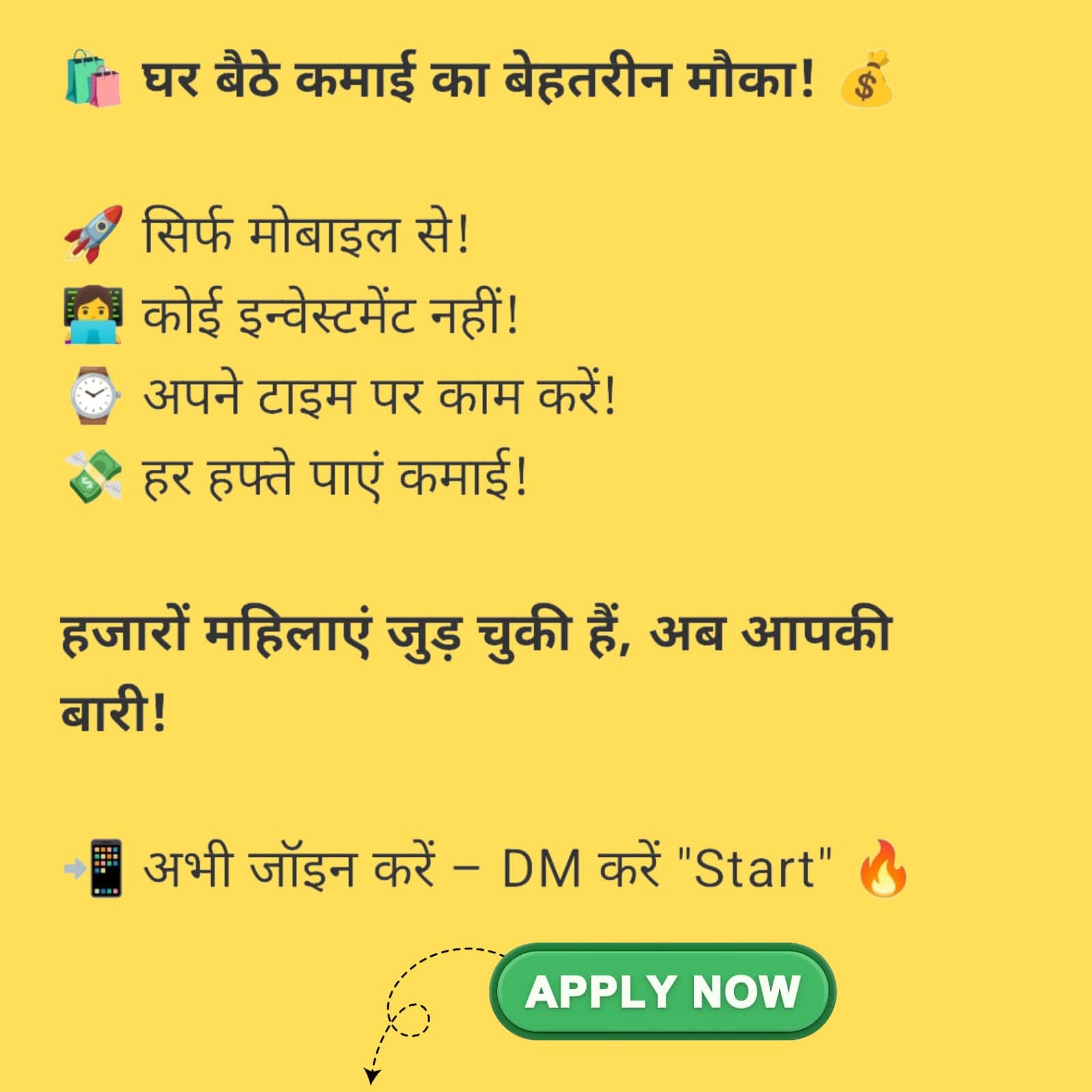 Priyanka Facebook ad: Attention Housewife! This Is Your Chance!