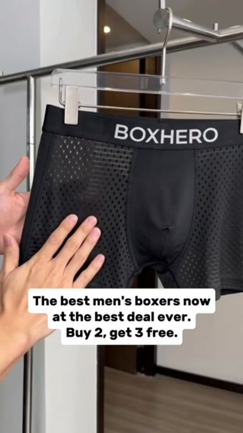 Boxhero US Facebook ad: Buy 2 & Get 3 FREE