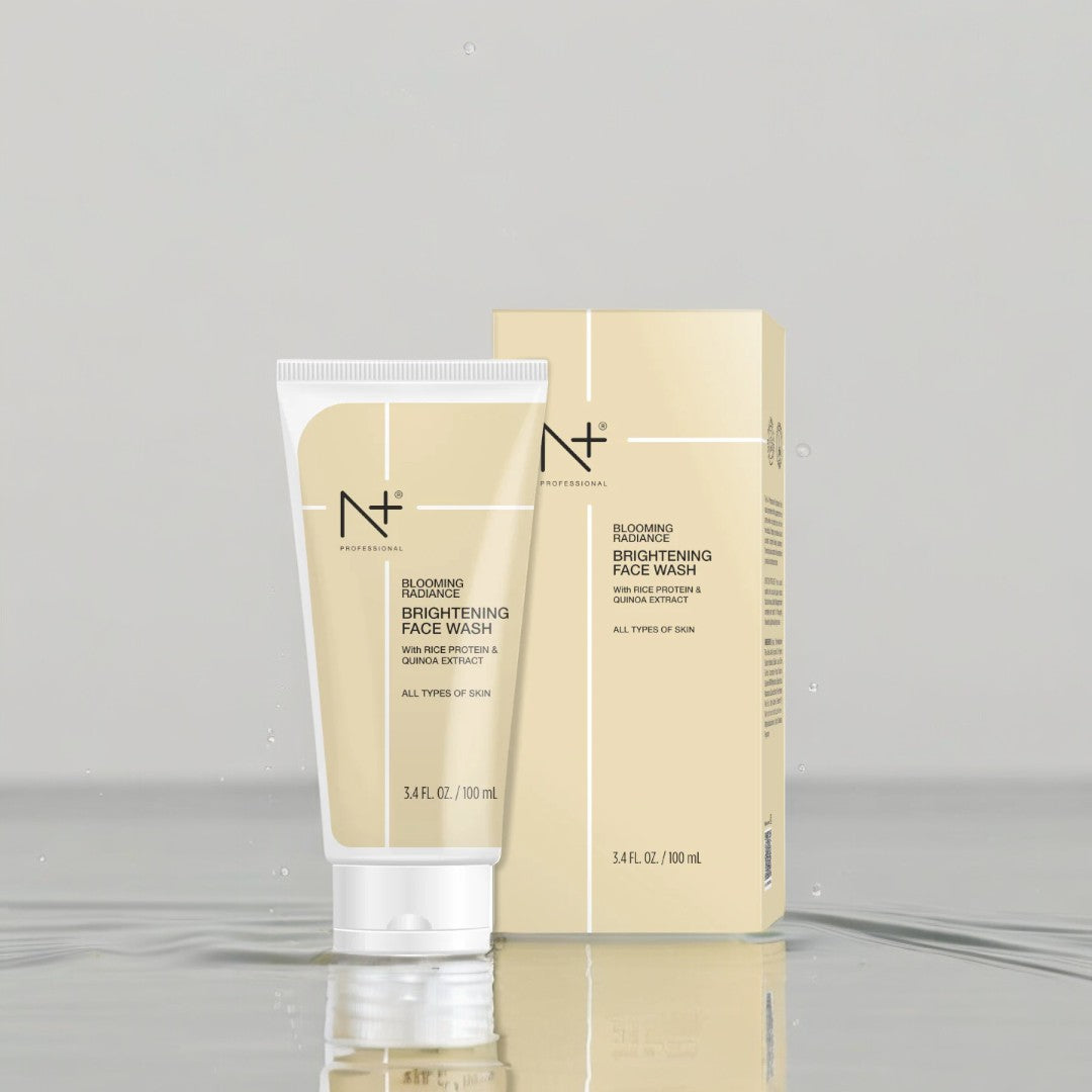 N+ Professional Facebook ad: Dull skin, uneven tone, or daily skin stress?
