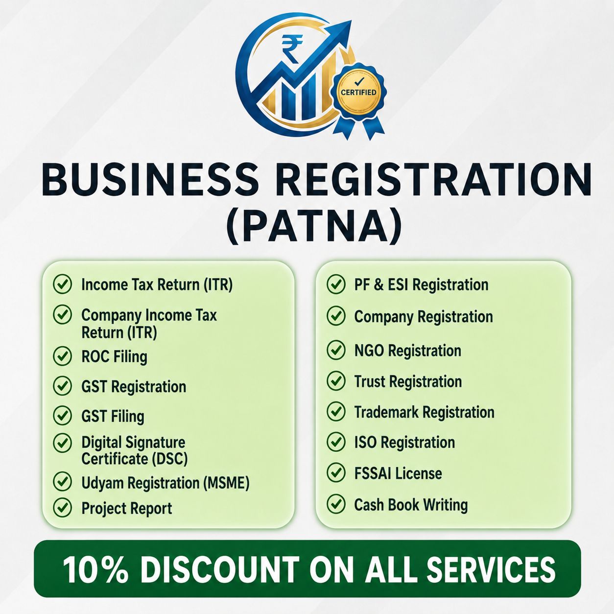Business India Facebook ad: NGO/COMPANY REGISTRATION