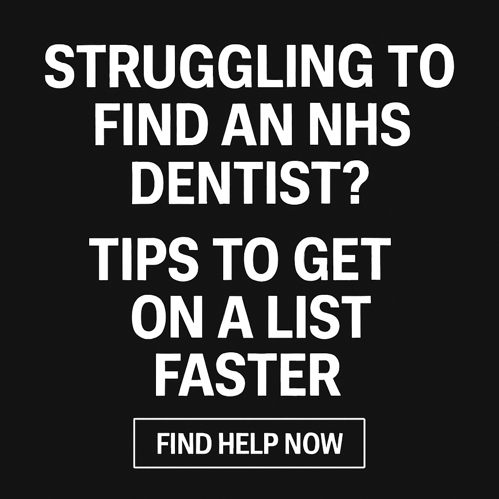 Info Queries Facebook ad: NHS Dentist Waiting Times: What to Expect in Your Area