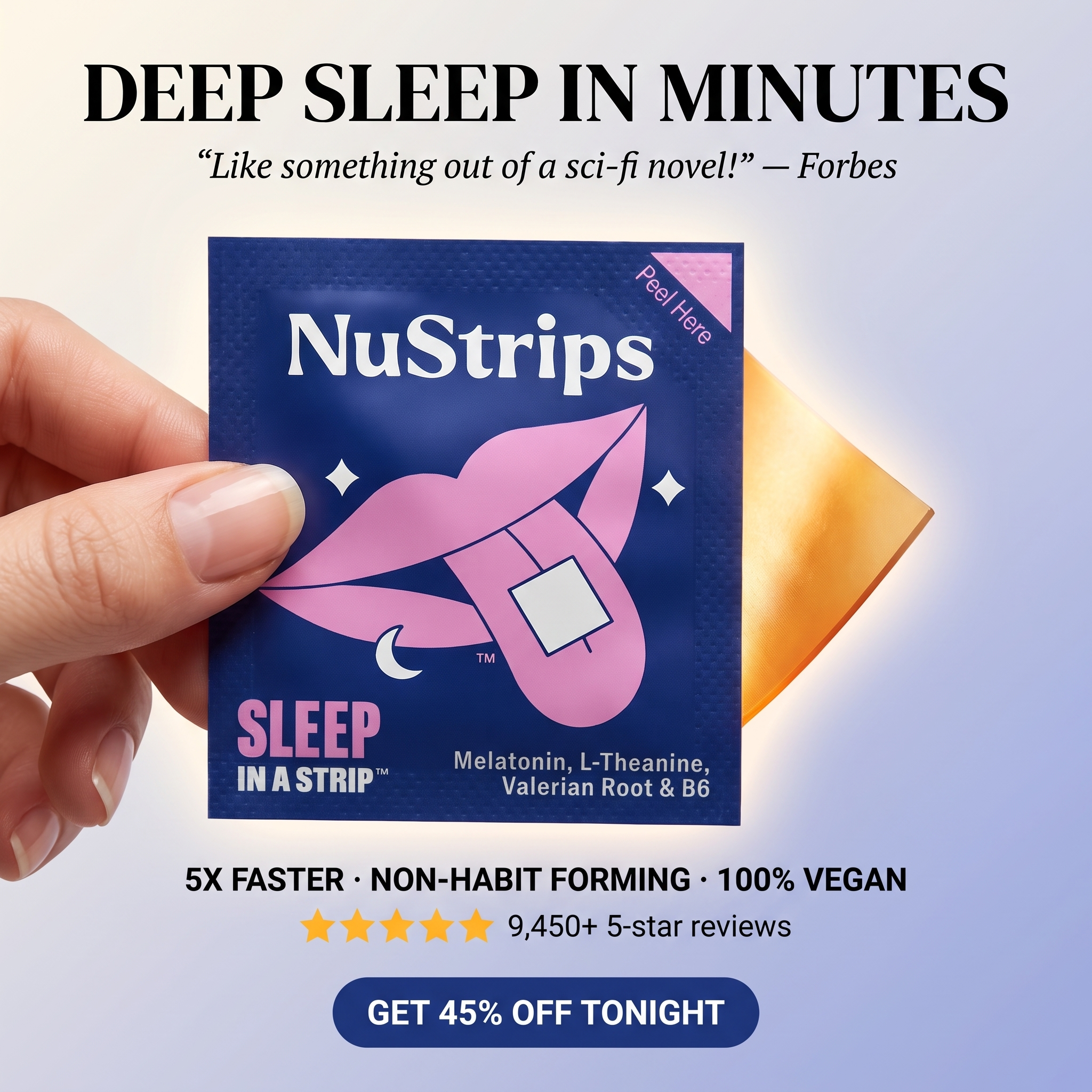 NuStrips Facebook ad