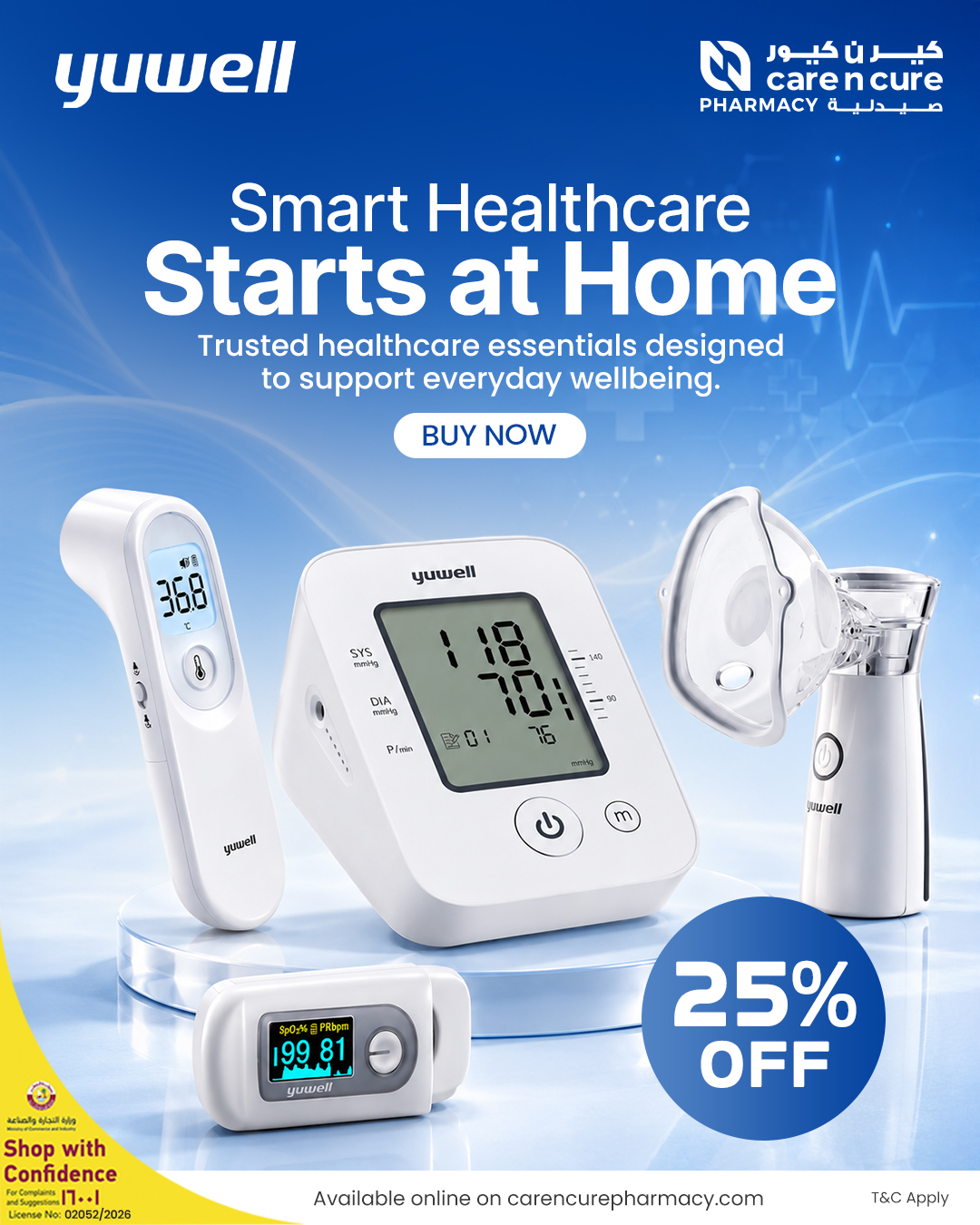 Care n Cure Pharmacy Facebook ad