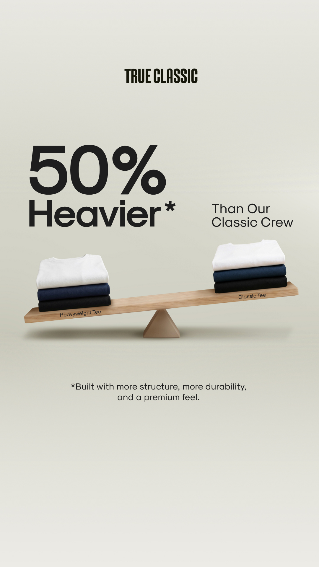 True Classic Facebook ad