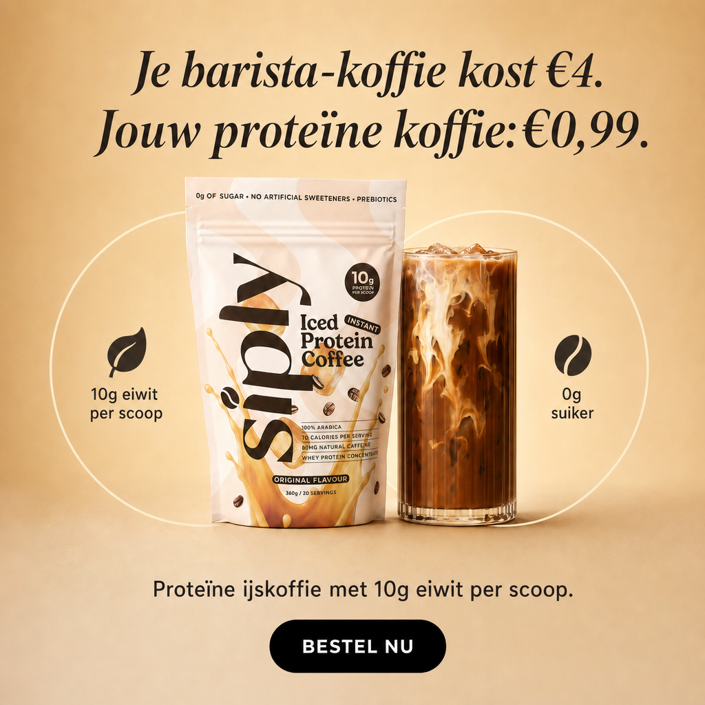Siply Coffee Facebook ad: Krijg 15% extra korting met SIPLY15OFF