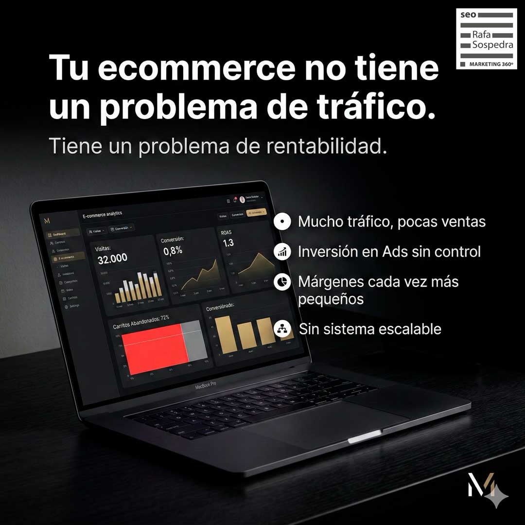Consultor Seo Rafa Sospedra Facebook ad: La diferencia entre facturar 50K y 150K no…