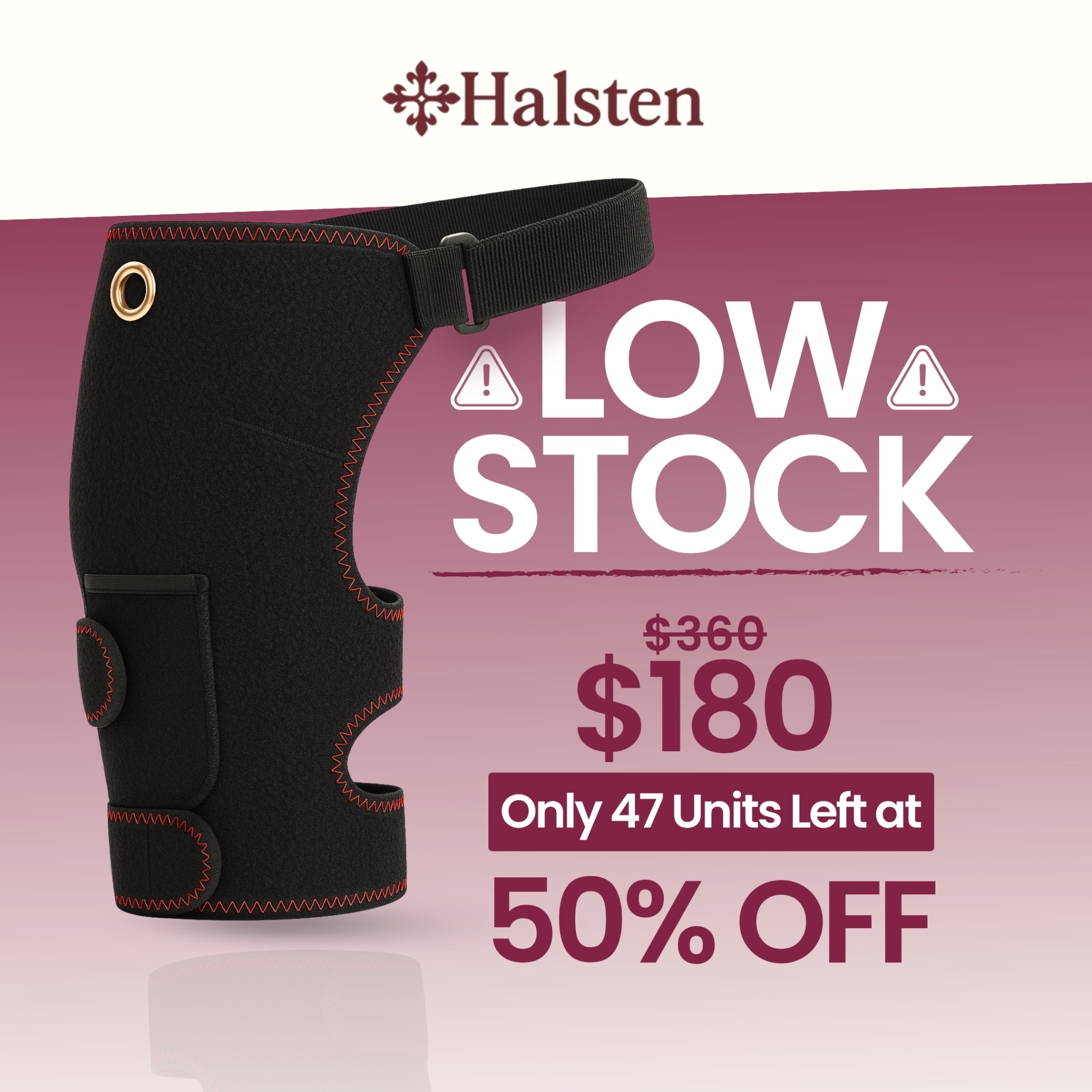 Halsten Facebook ad