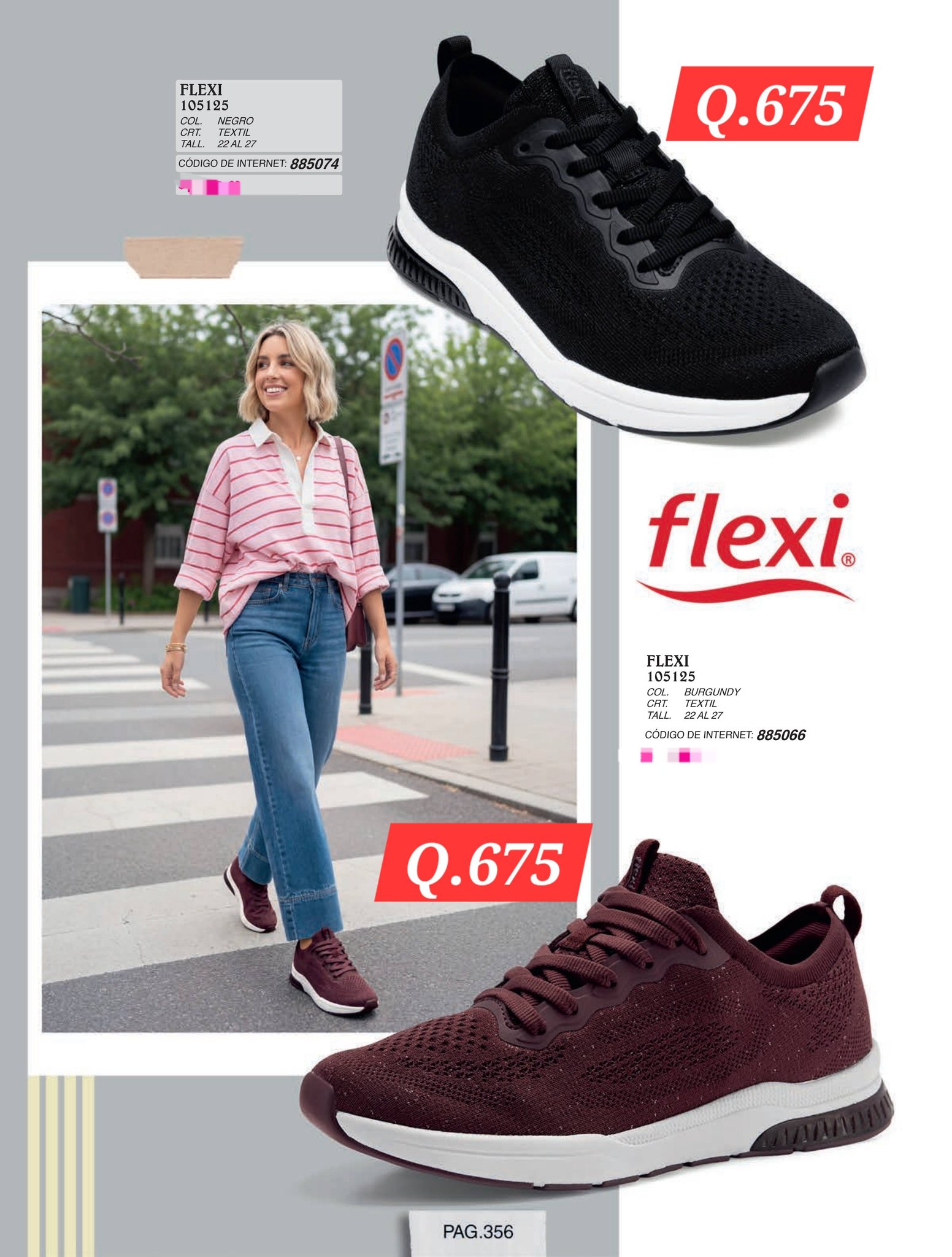Impo CLZ Facebook ad: Tenis Para Dama