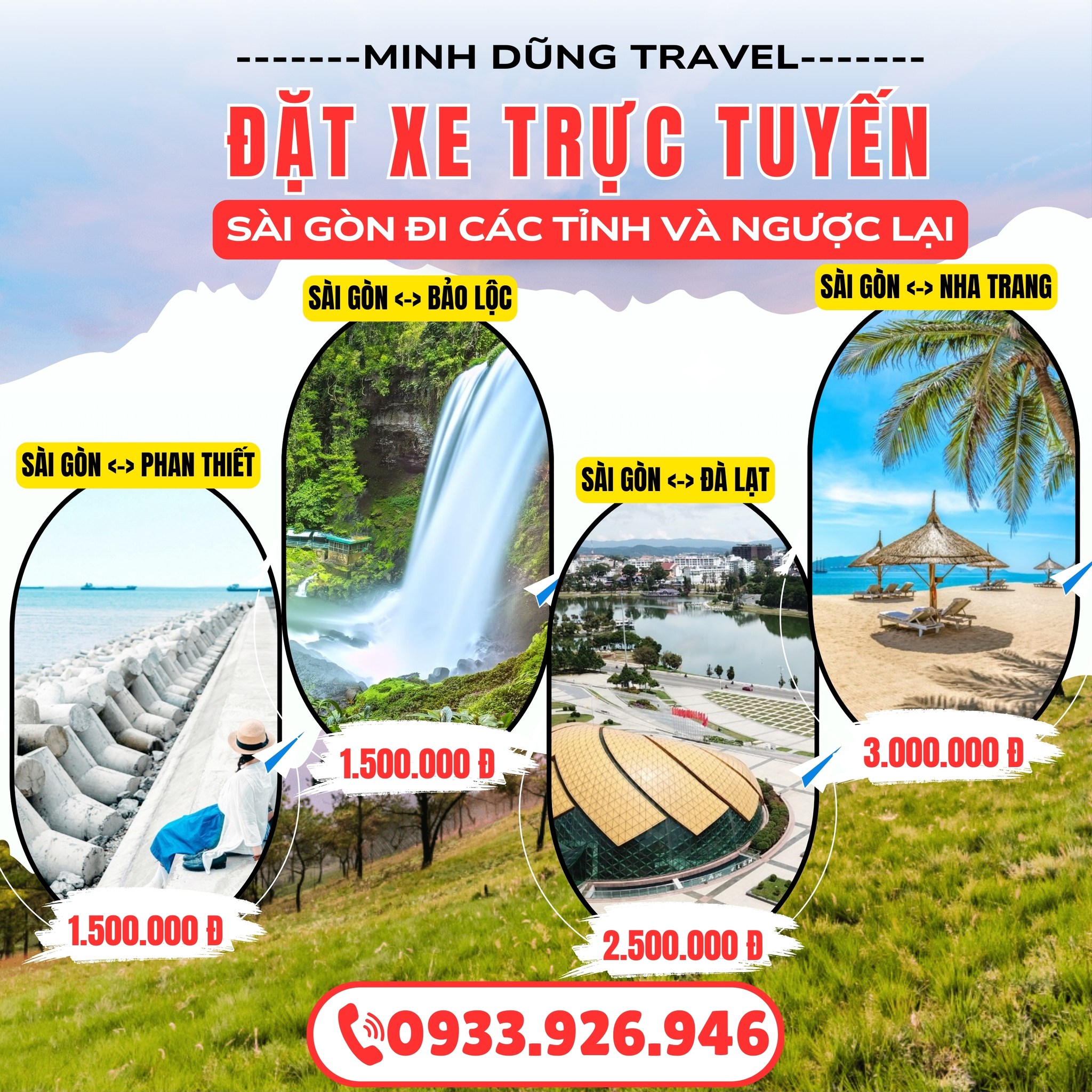 Minh Dũng Travel Facebook ad: CHƯƠNG TRÌNH CHÚC MỪNG NĂM MỚI - GIẢM…