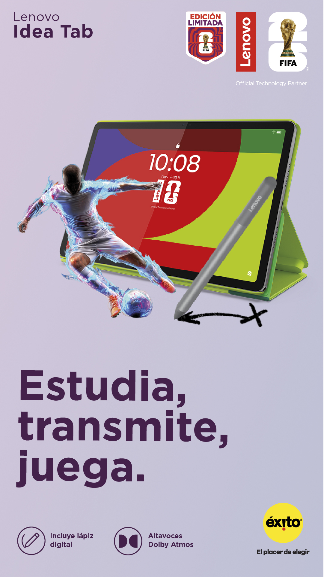 Éxito Facebook ad