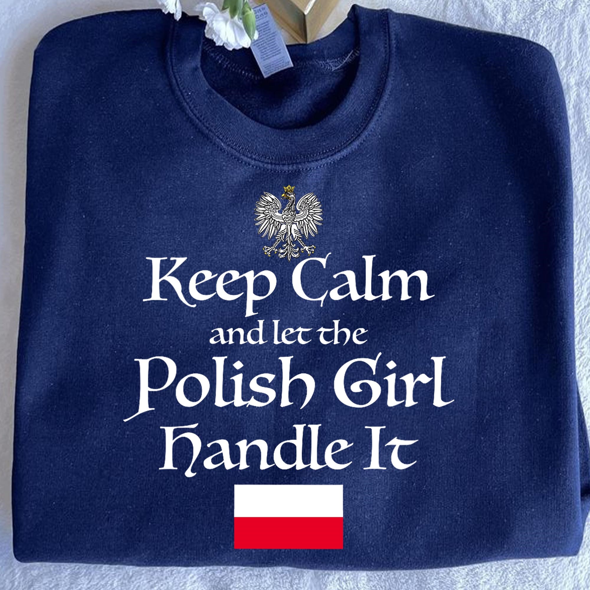 Polish Roots Apparel - voicesinthread.com Facebook ad: Polish Girl Shirt | Keep Calm Polish Sweatshirt | Poland…