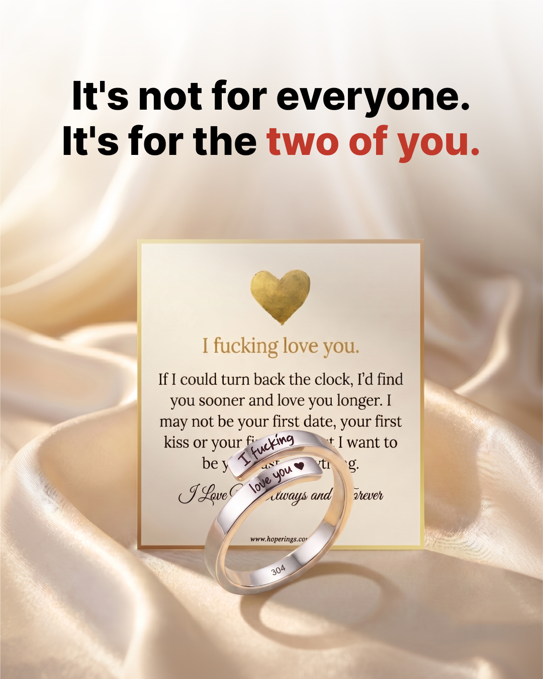 Hope Rings Facebook ad