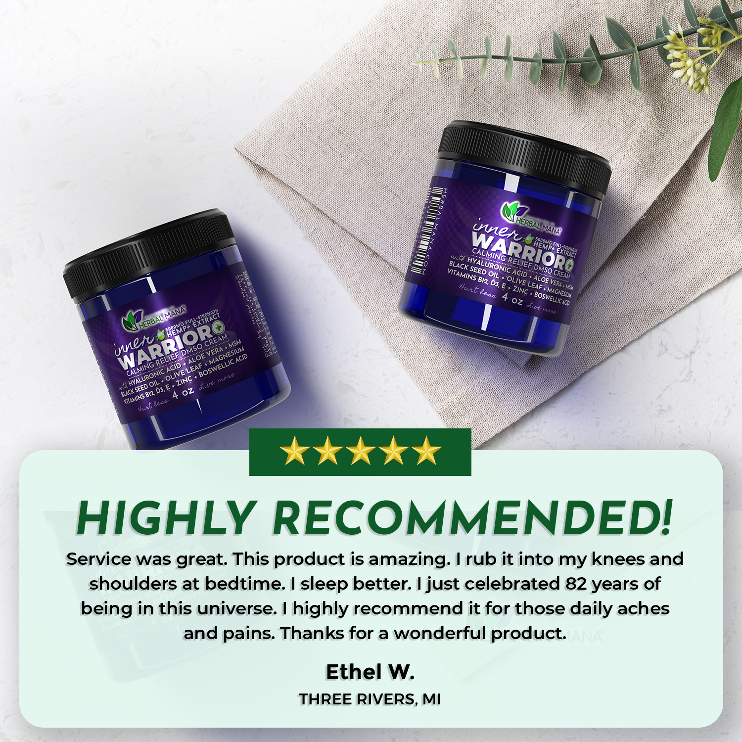 Herbal Mana Facebook ad