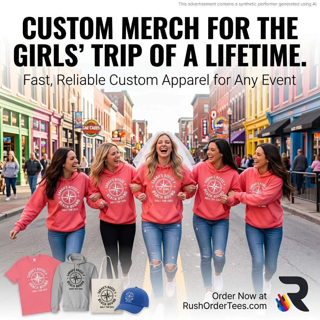 Rush Order Tees Facebook ad