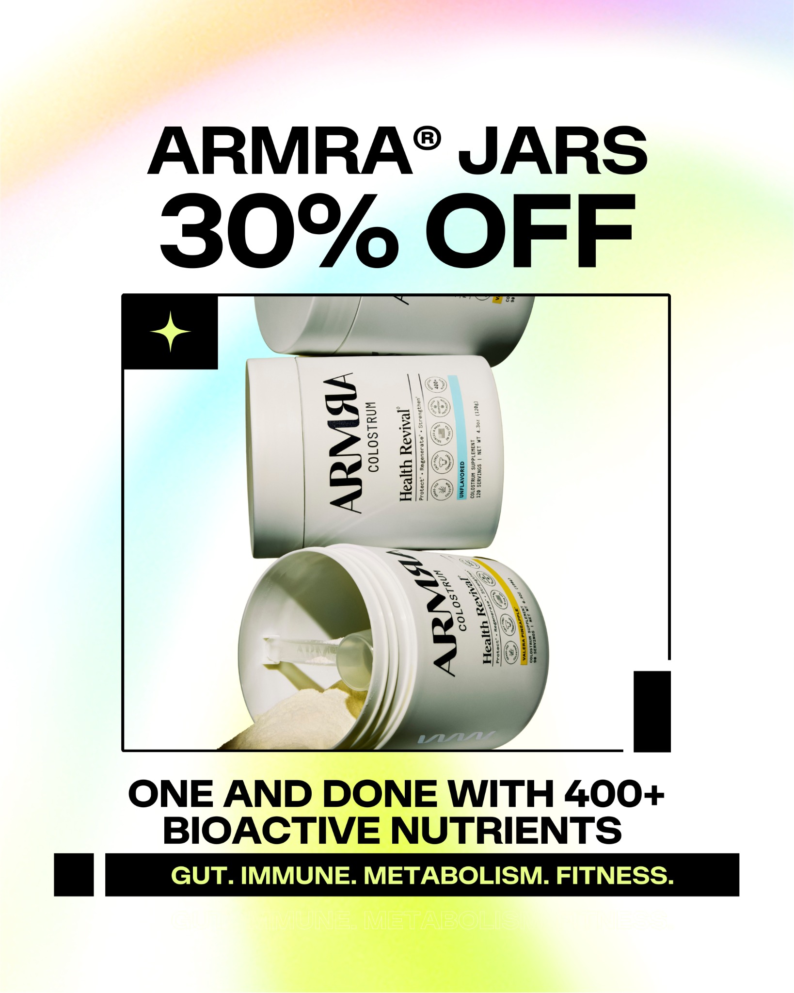 ARMRA Facebook ad