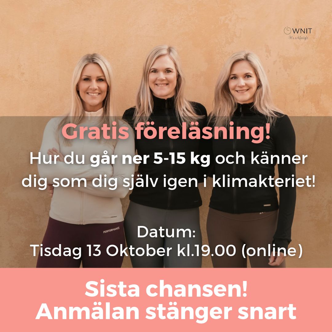 Ownit.sweden Facebook ad: Gratis föreläsning 13 oktober!