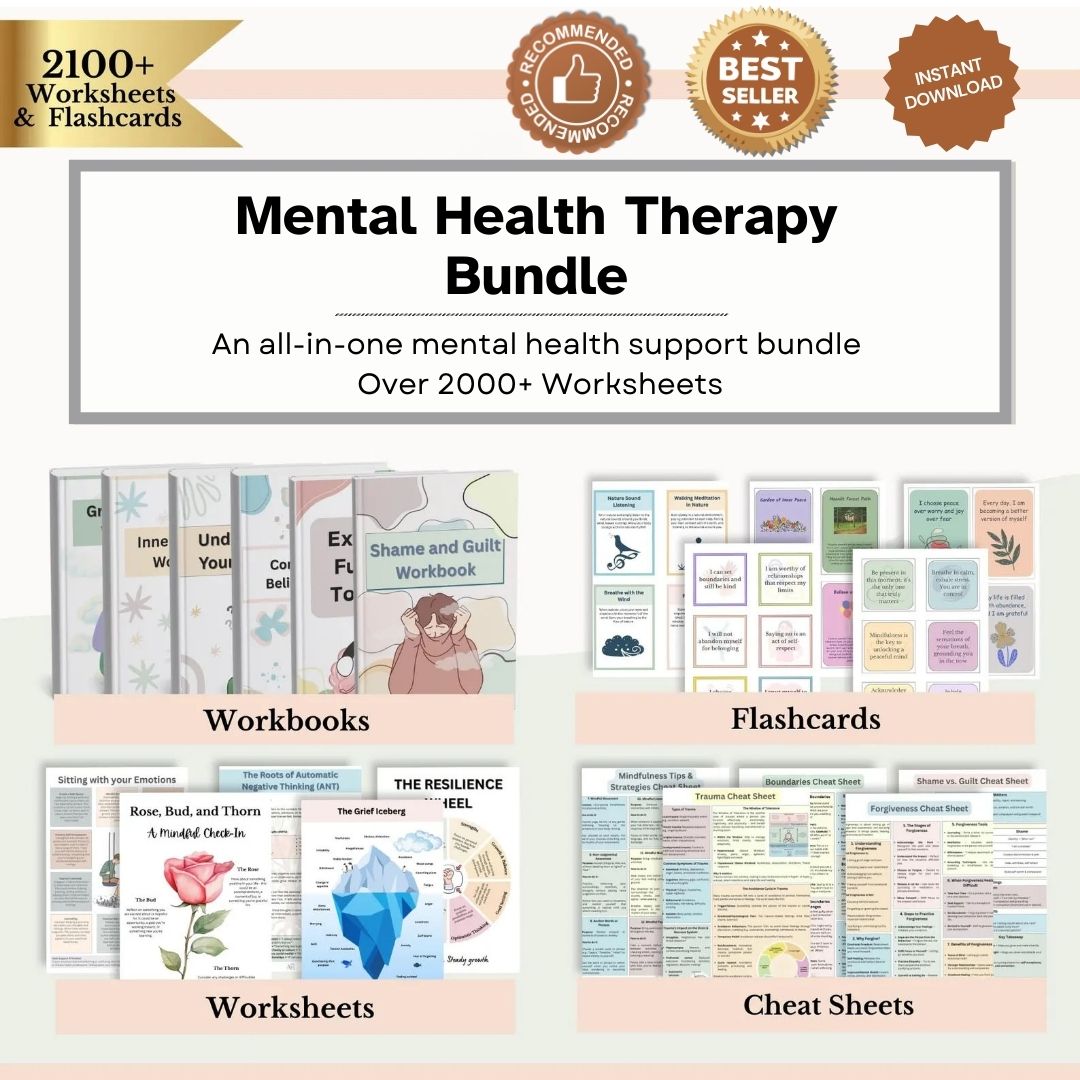 Guide Rack by Grace Facebook ad: Discover our game-changing Mental Health Therapy Bundle…
