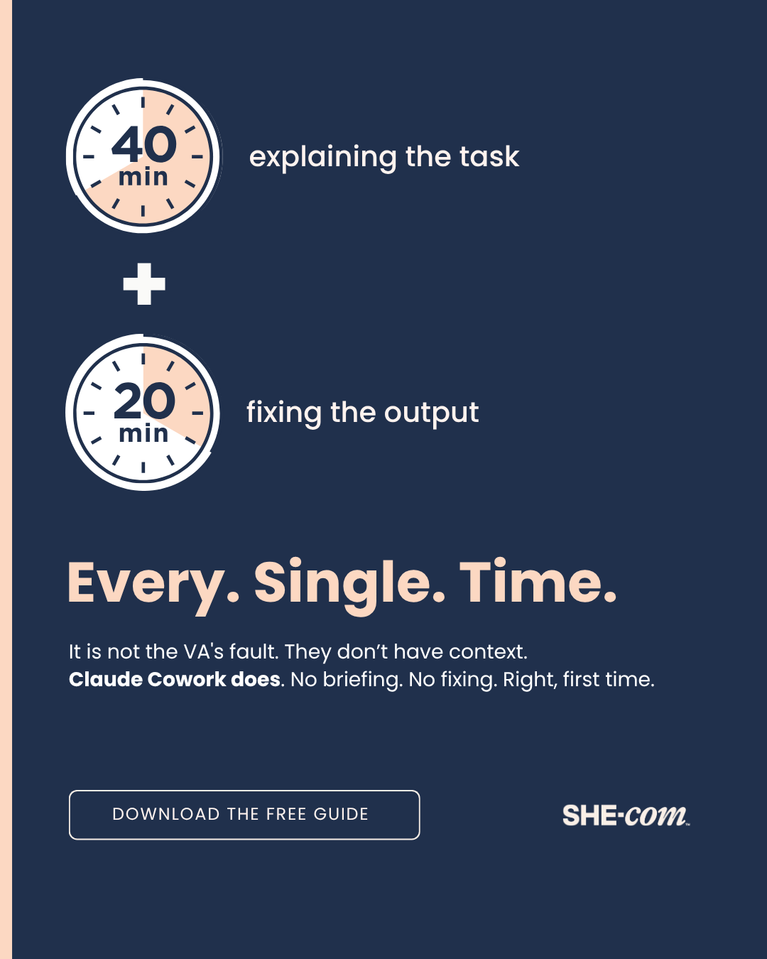 SHE-com Community For Women in Ecommerce Facebook ad