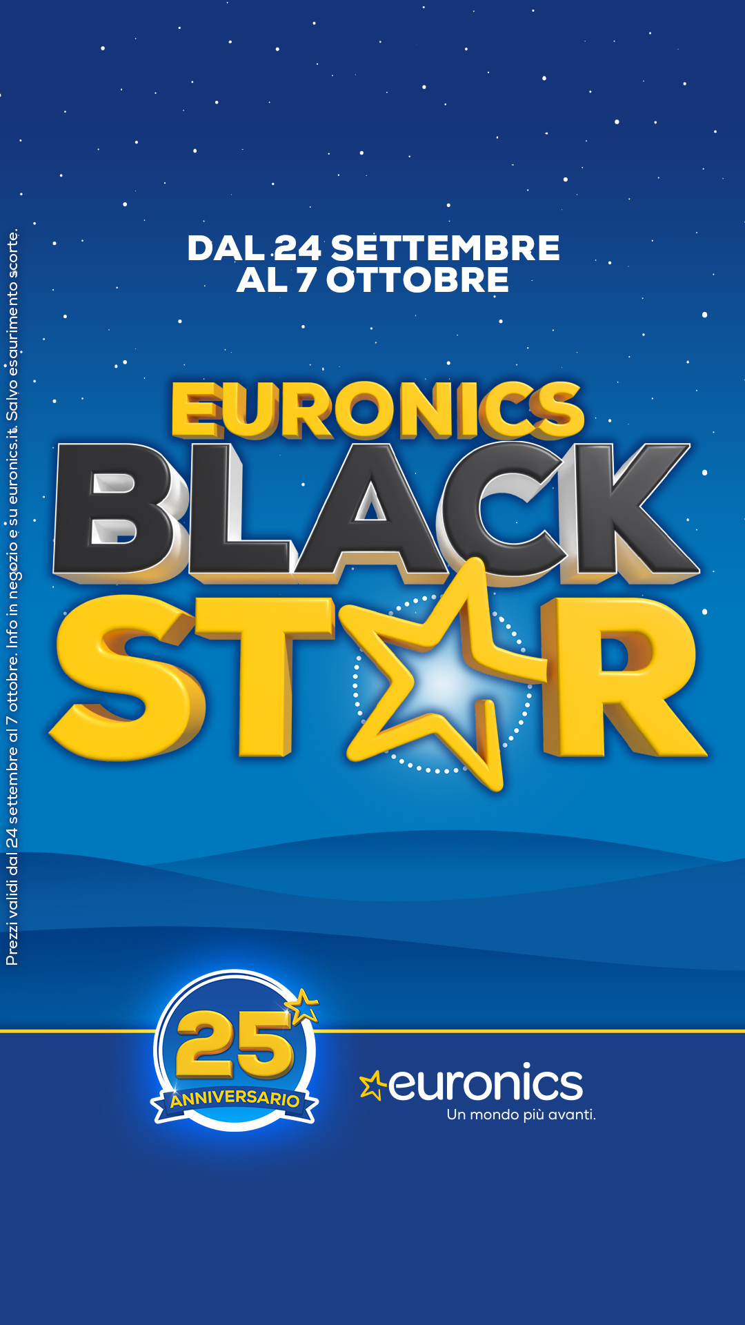 Euronics Italia Facebook ad: Da Euronics c’è Black Star: fino al 7…