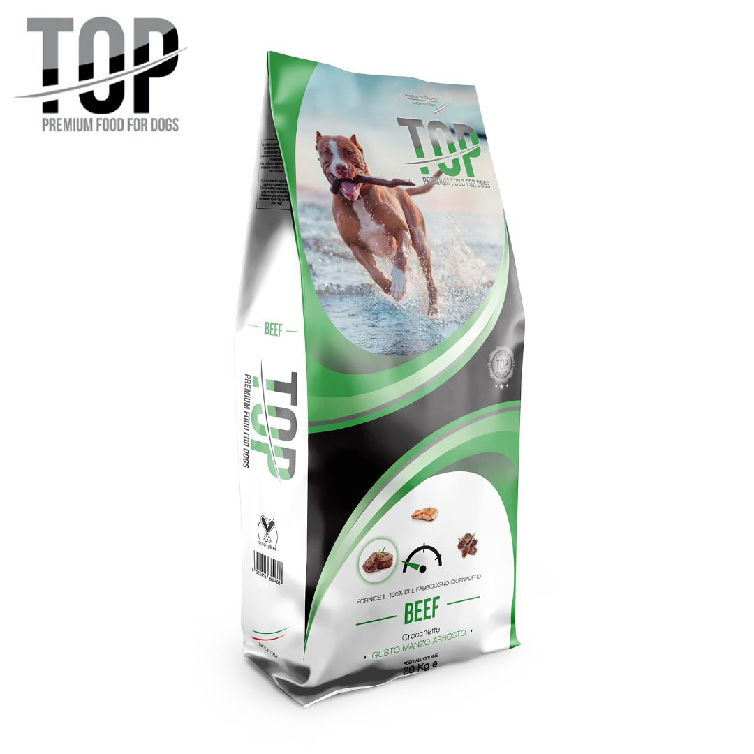 TOP Premium Dog Food MK Facebook ad: Chat in Messenger