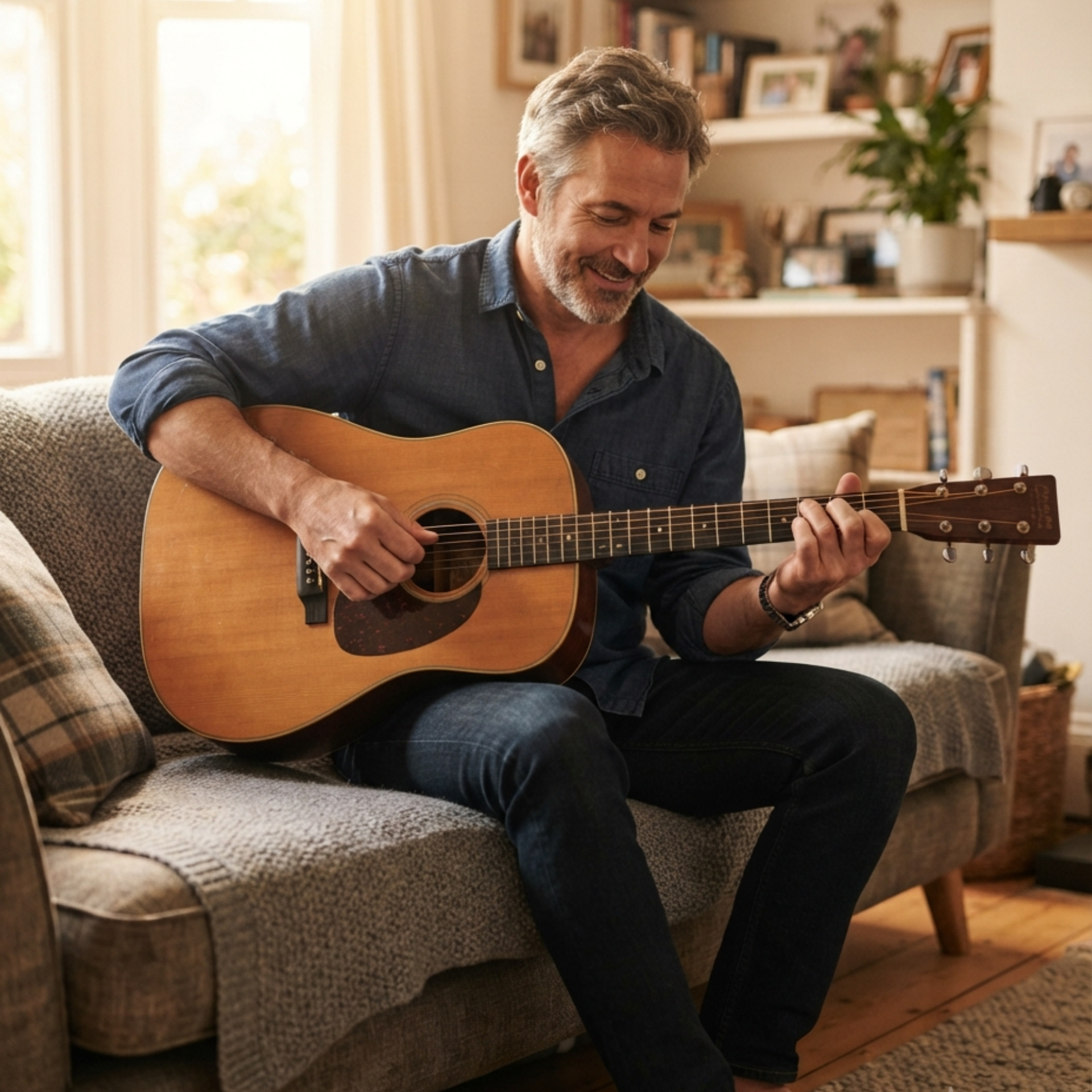Lean Guitarist Facebook ad: $9 Unlocks 100+ Guitar Songs Today
