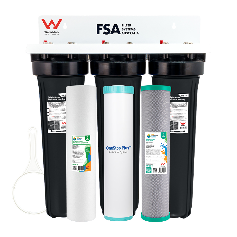 Filter Systems Australia Facebook ad: Sick of chlorine in your showers?