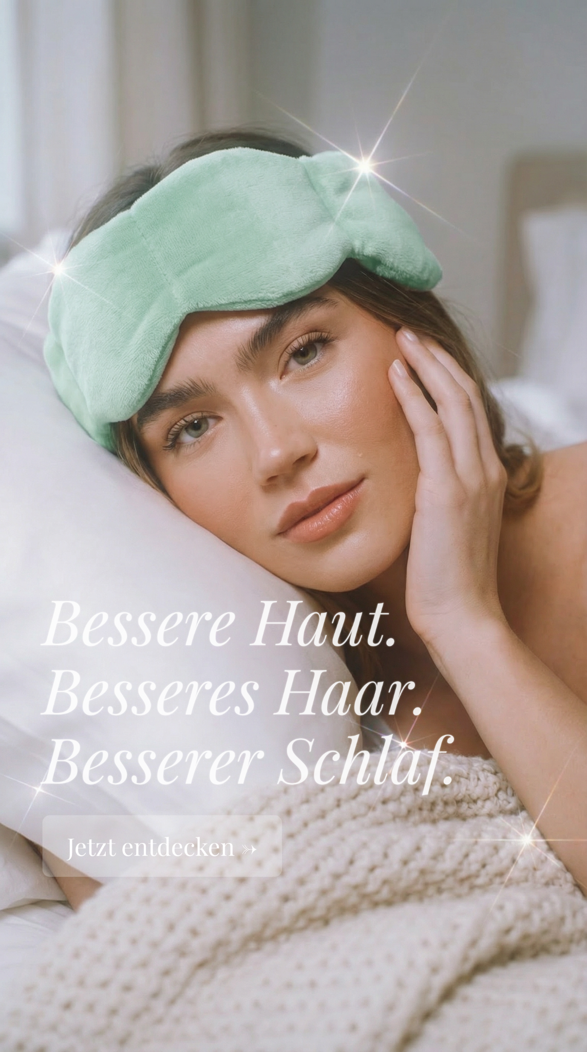 Shapeleys Facebook ad: Besserer Schlaf beginnt hier