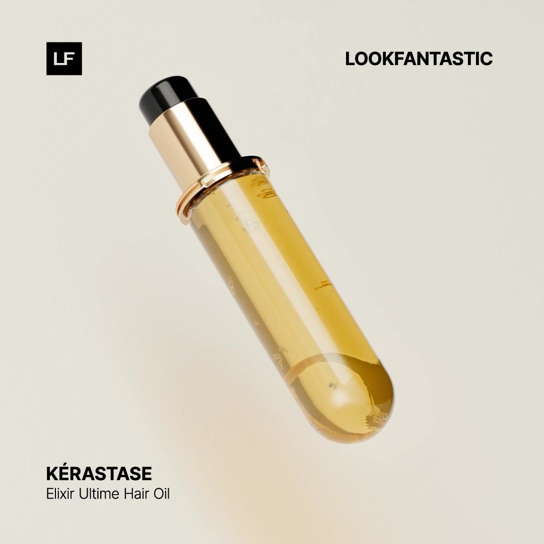 LOOKFANTASTIC Facebook ad: Shop Kérastase Elixir Ultime