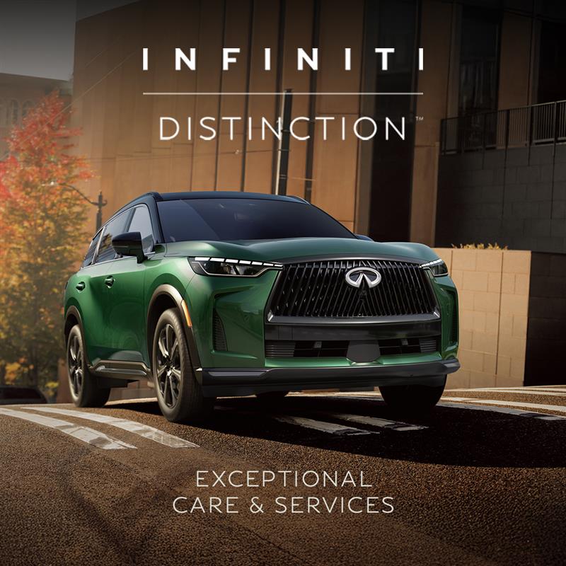 INFINITI Facebook ad: Live more with the complimentary benefits that come…
