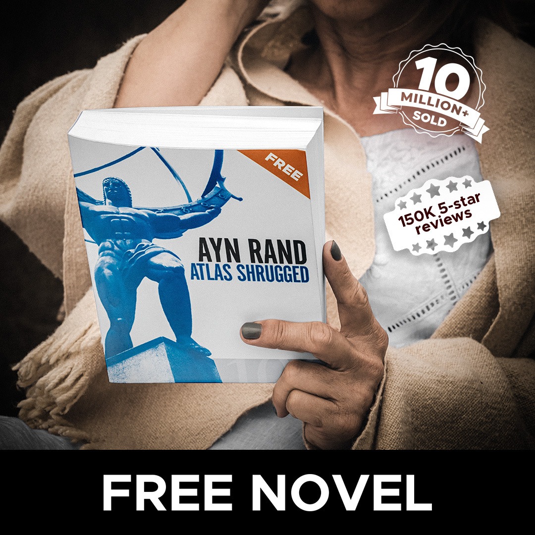 Ayn Rand Institute Facebook ad