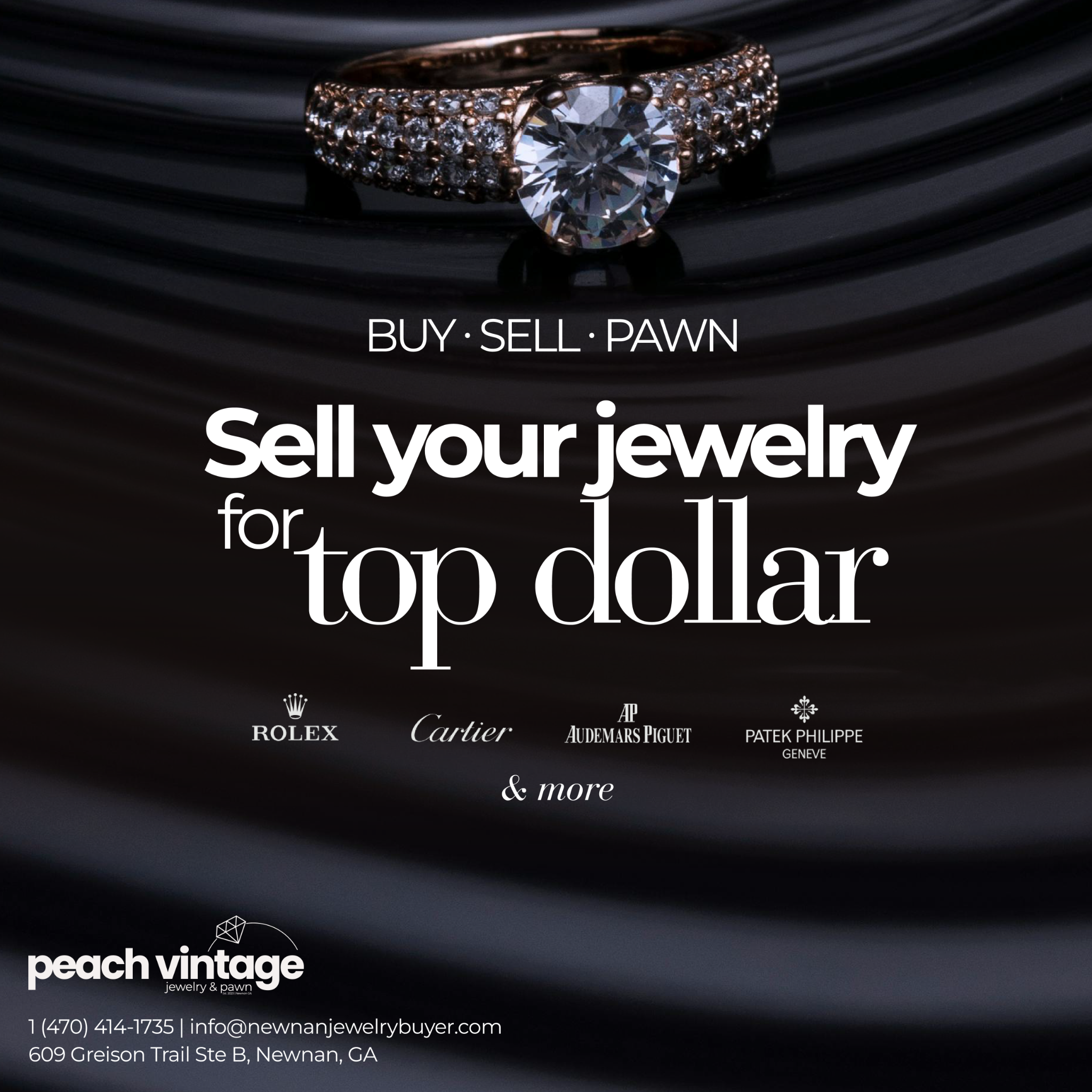 Peach Vintage Jewelry & Pawn Facebook ad