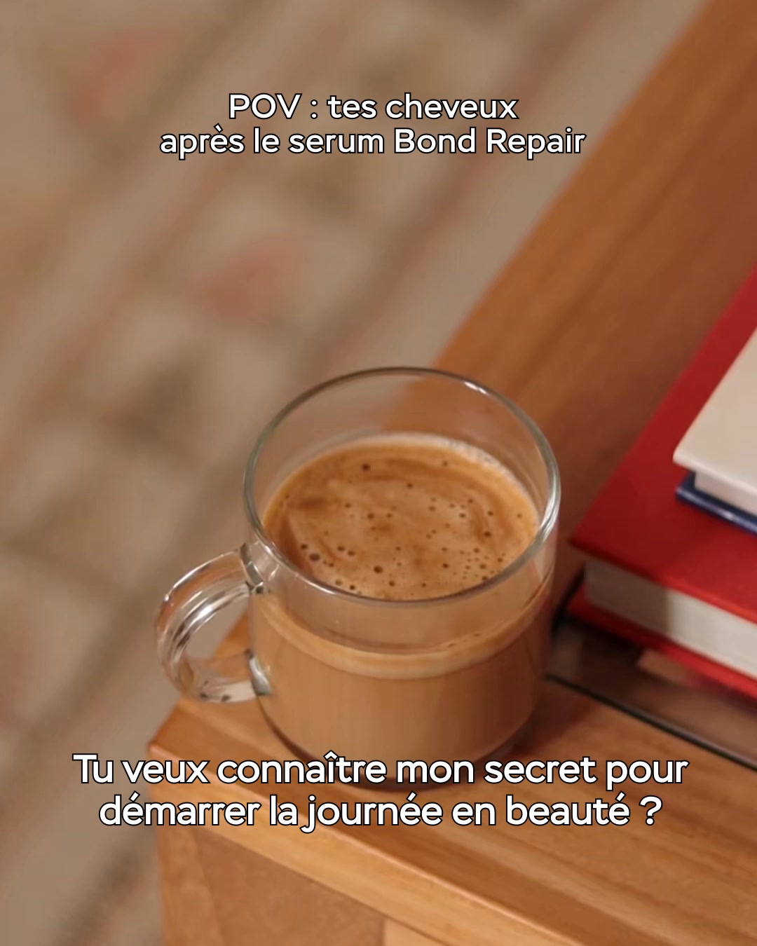 Pantene France Facebook ad: Morning routine & Pantene